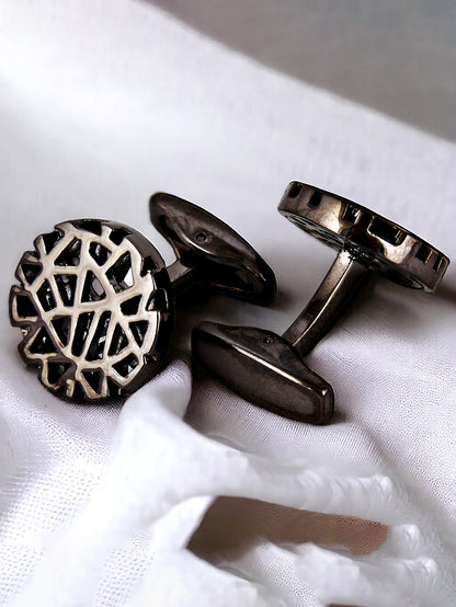 Sleeve Cuff Button Cufflinks Pair For Men