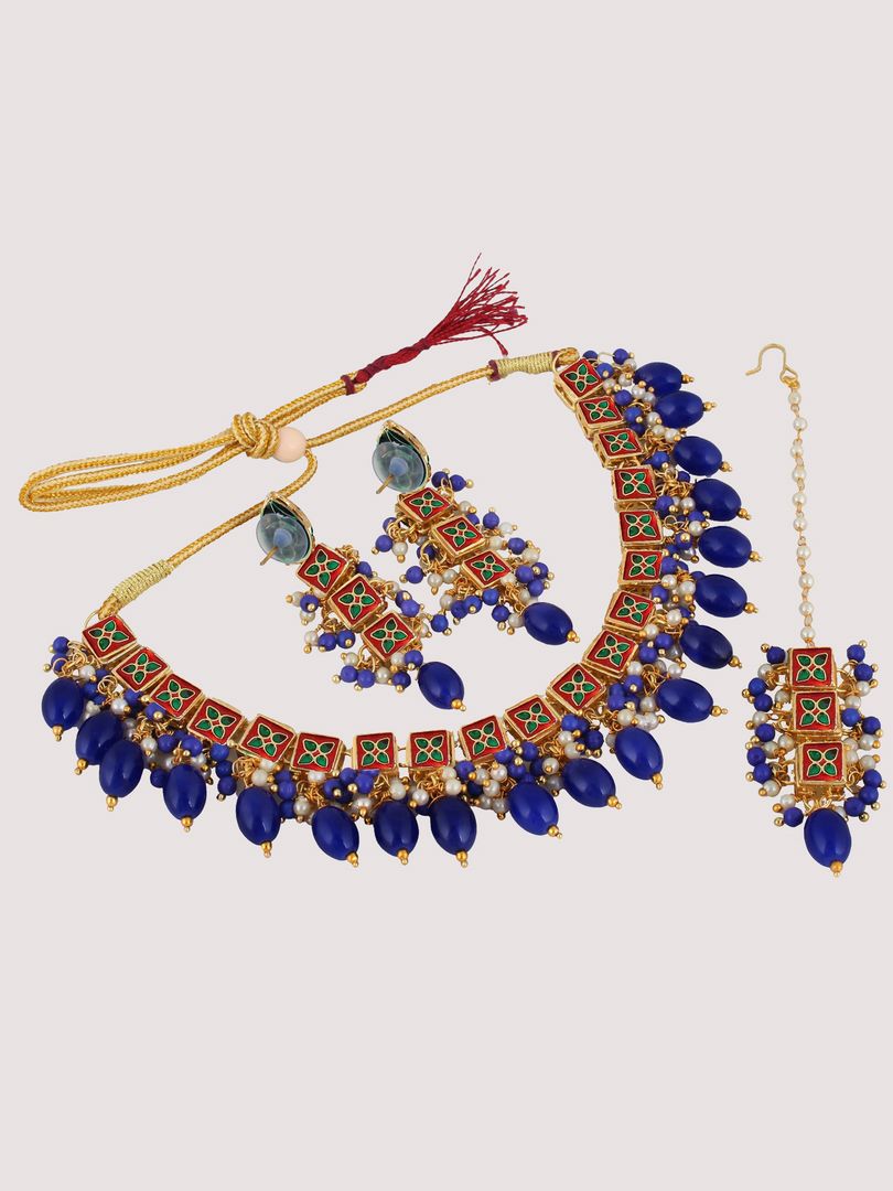 Kundan Choker Necklace set