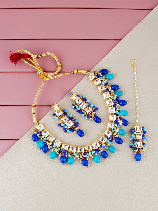 Kundan Choker Necklace set