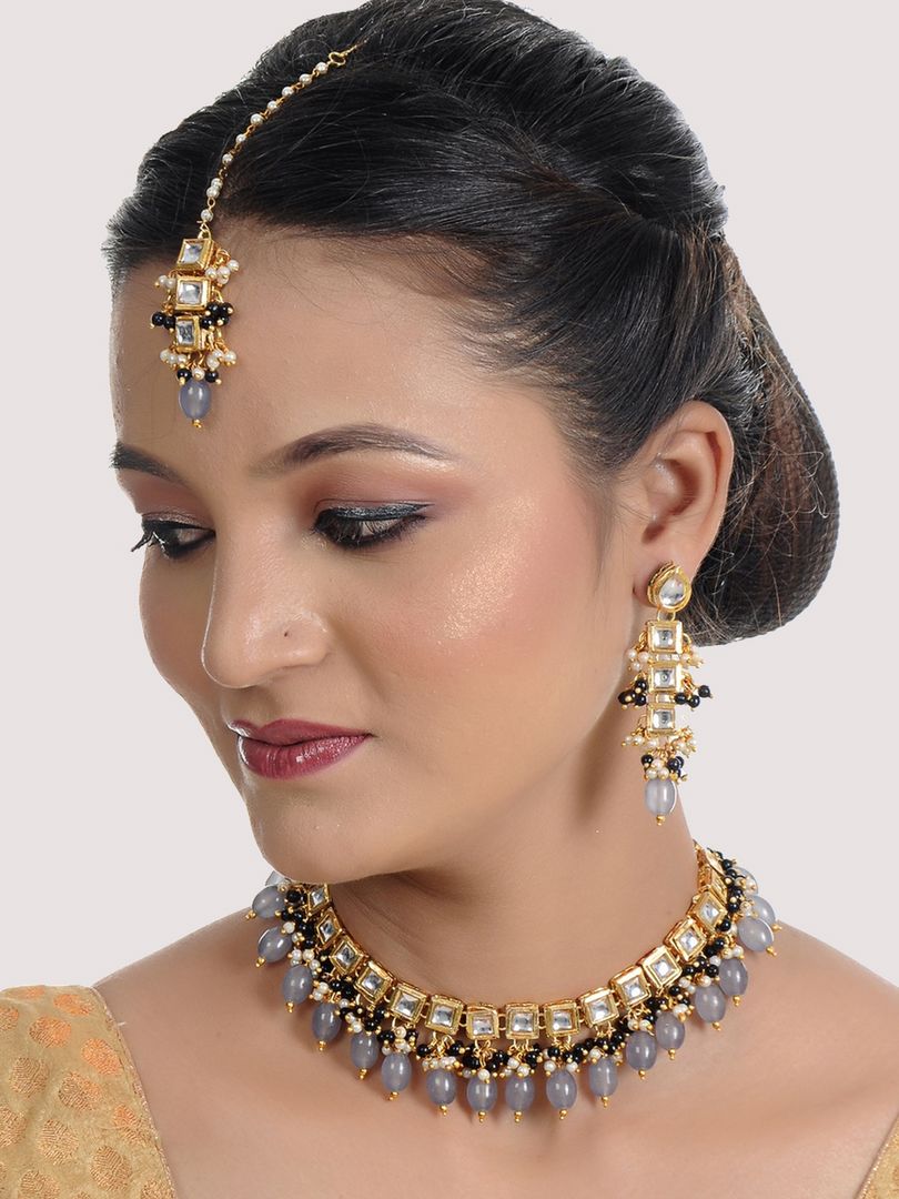 Kundan Choker Necklace set