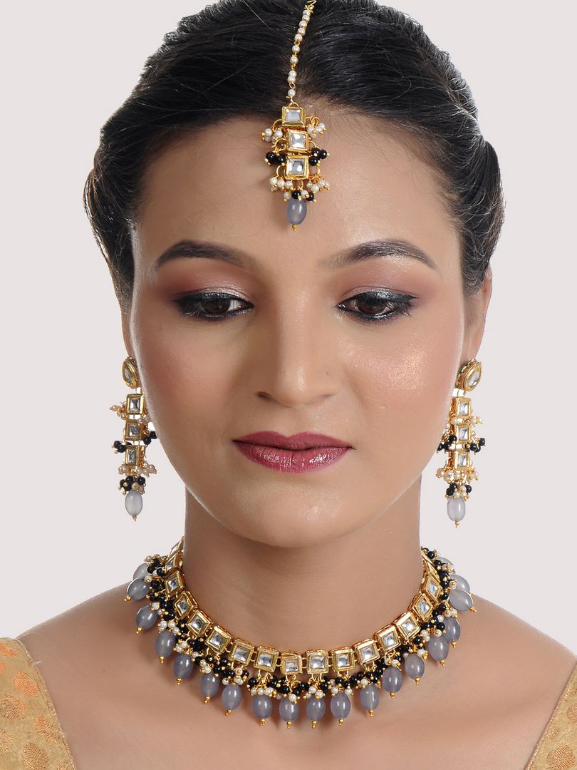 Kundan Choker Necklace set