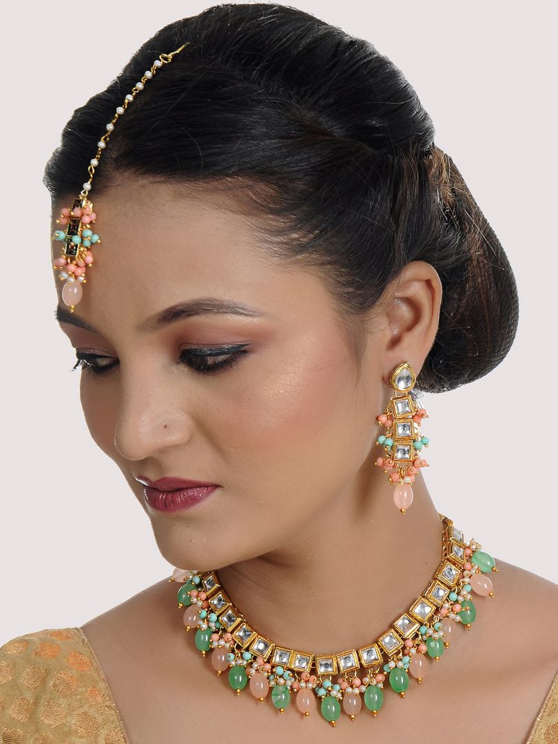 Kundan Choker Necklace set