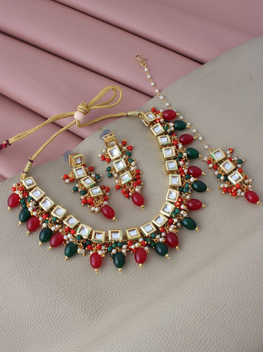 Kundan Choker Necklace set