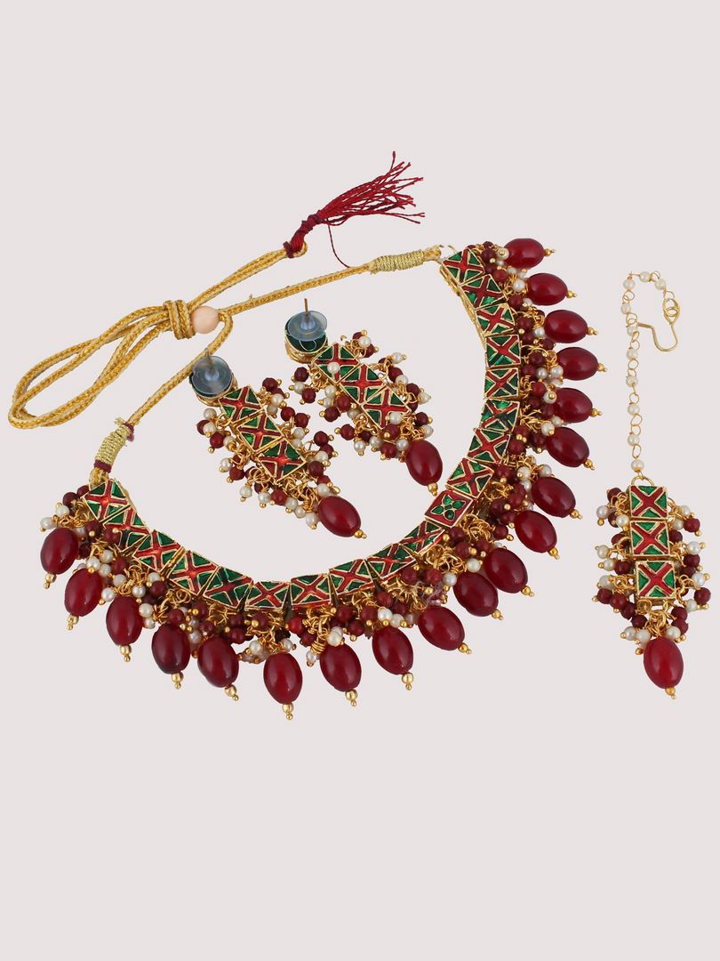 Kundan Choker Necklace set