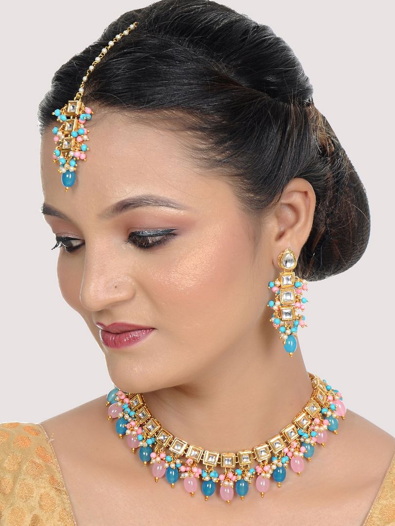 Kundan Choker Necklace set