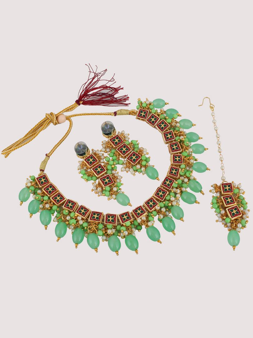 Kundan Choker Necklace set