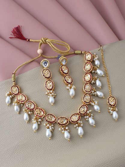 Kundan Choker Necklace set