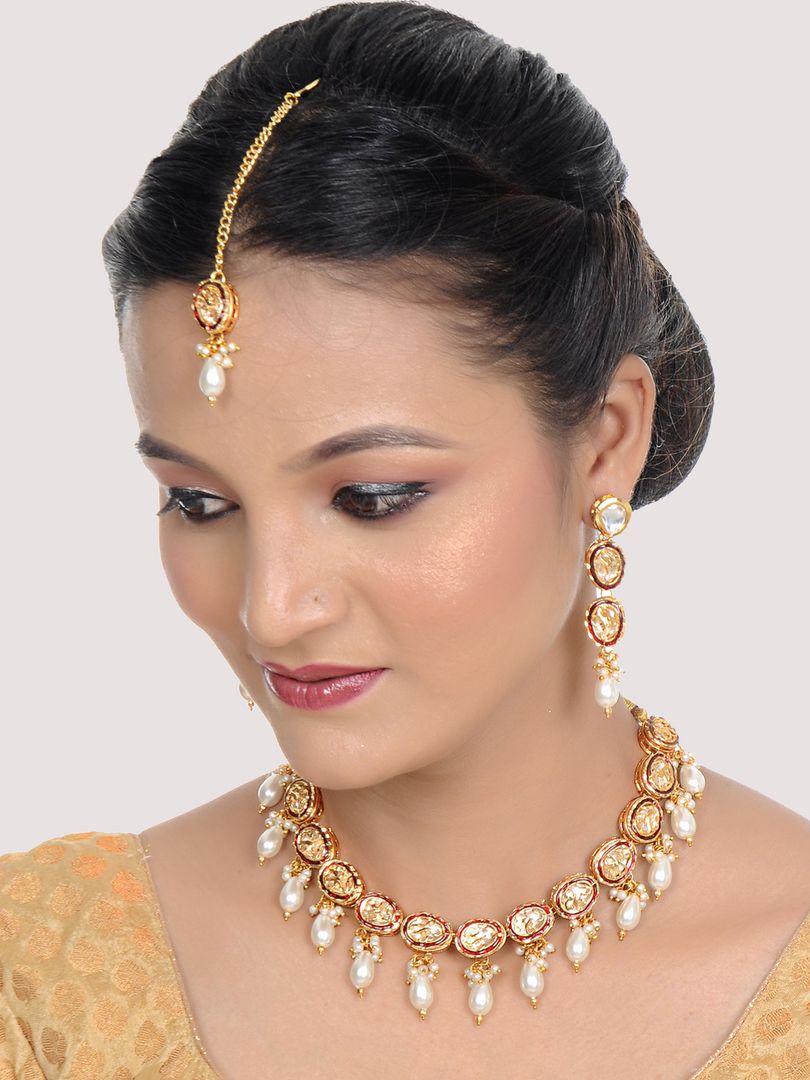 Kundan Choker Necklace set