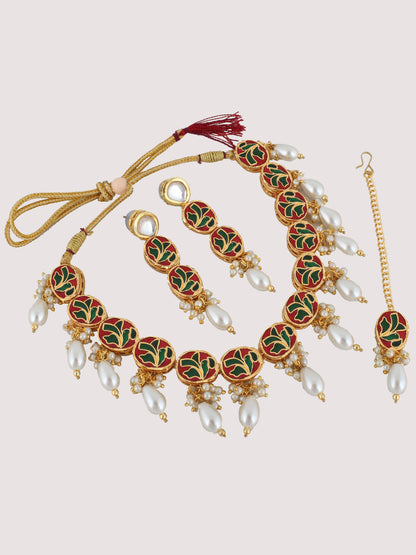 Kundan Choker Necklace set