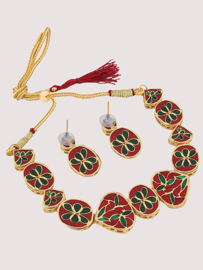 Kundan Choker Necklace set