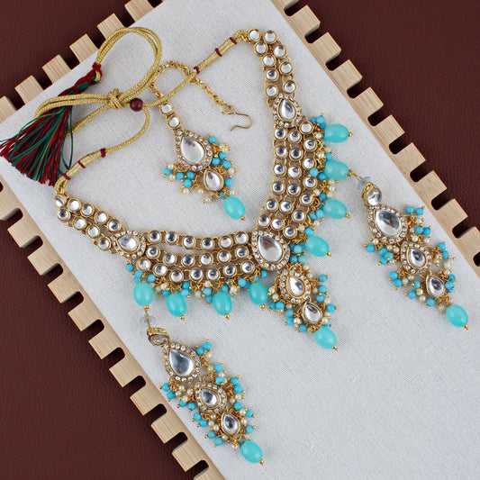 Necklace Combo Kundan Jewellery Set