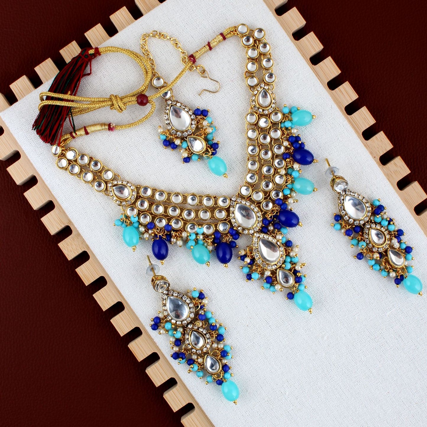 Necklace Combo Kundan Jewellery Set