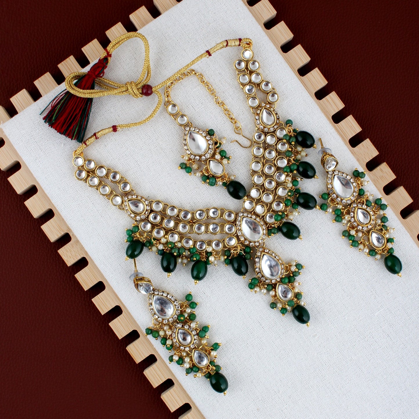 Necklace Combo Kundan Jewellery Set