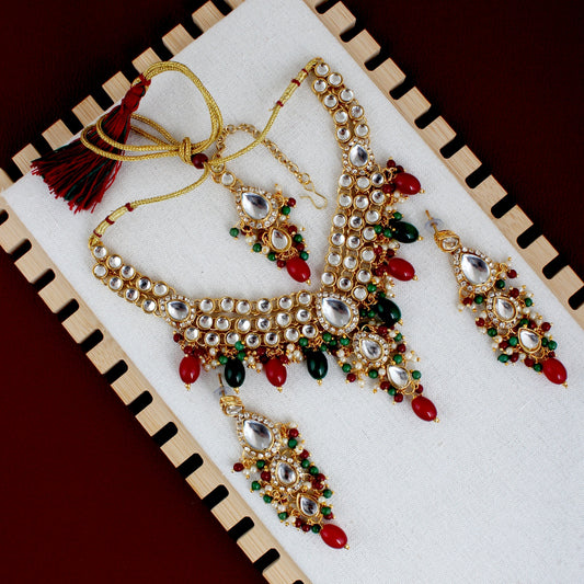 Necklace Combo Kundan Jewellery Set