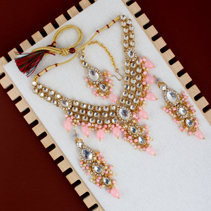 Necklace Combo Kundan Jewellery Set