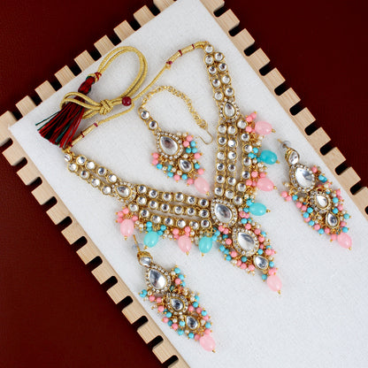 Necklace Combo Kundan Jewellery Set