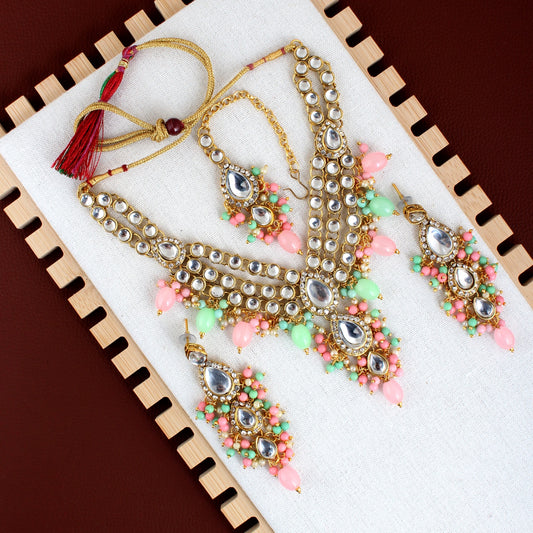 Necklace Combo Kundan Jewellery Set