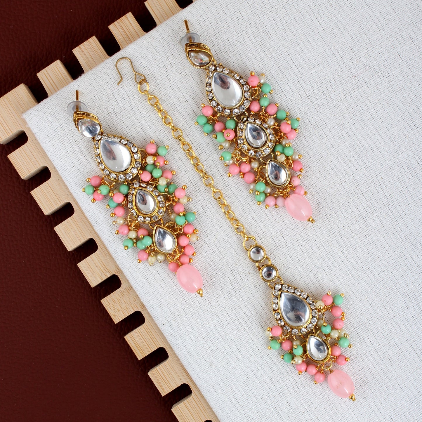 Necklace Combo Kundan Jewellery Set