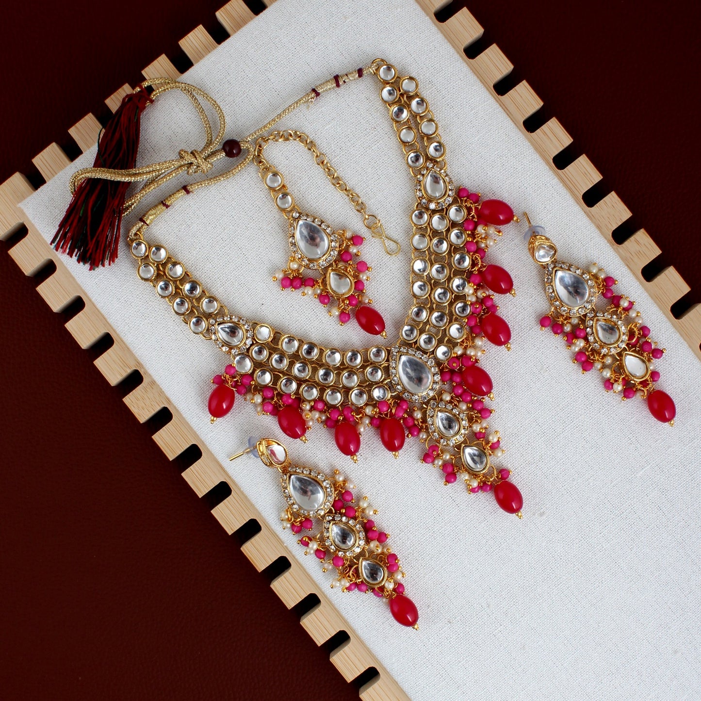 Necklace Combo Kundan Jewellery Set