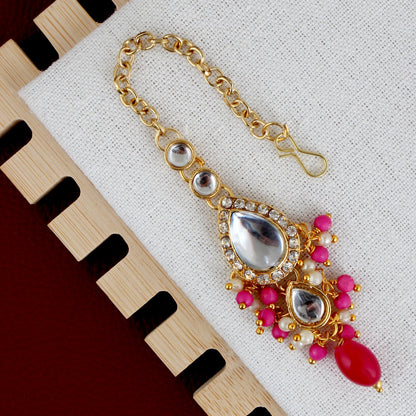 Necklace Combo Kundan Jewellery Set