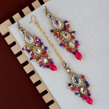 Necklace Combo Kundan Jewellery Set