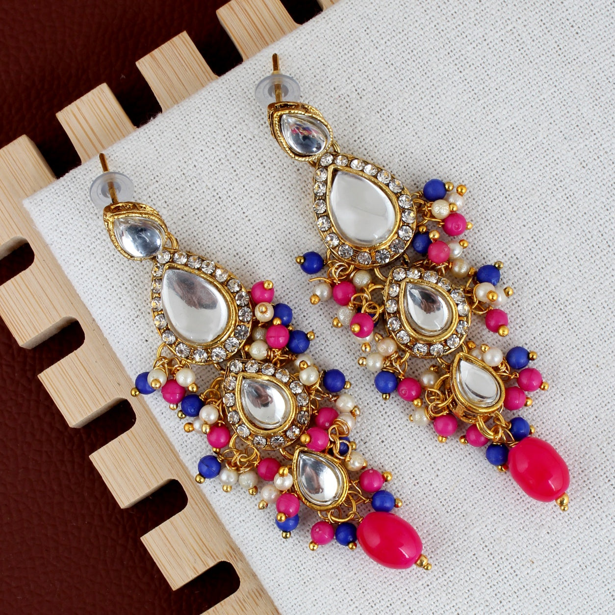 Necklace Combo Kundan Jewellery Set