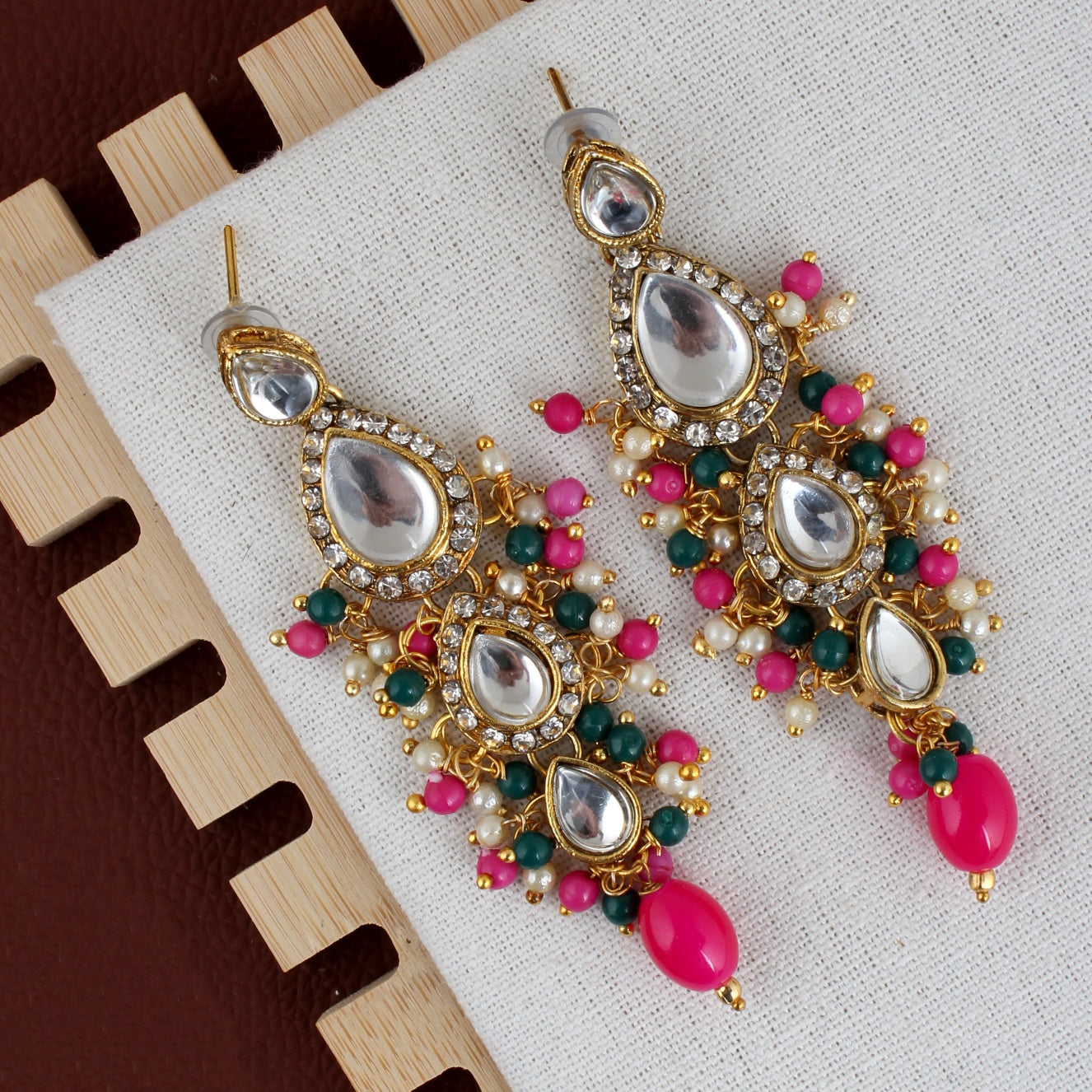 Necklace Combo Kundan Jewellery Set