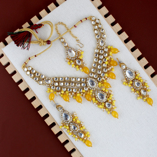 Necklace Combo Kundan Jewellery Set