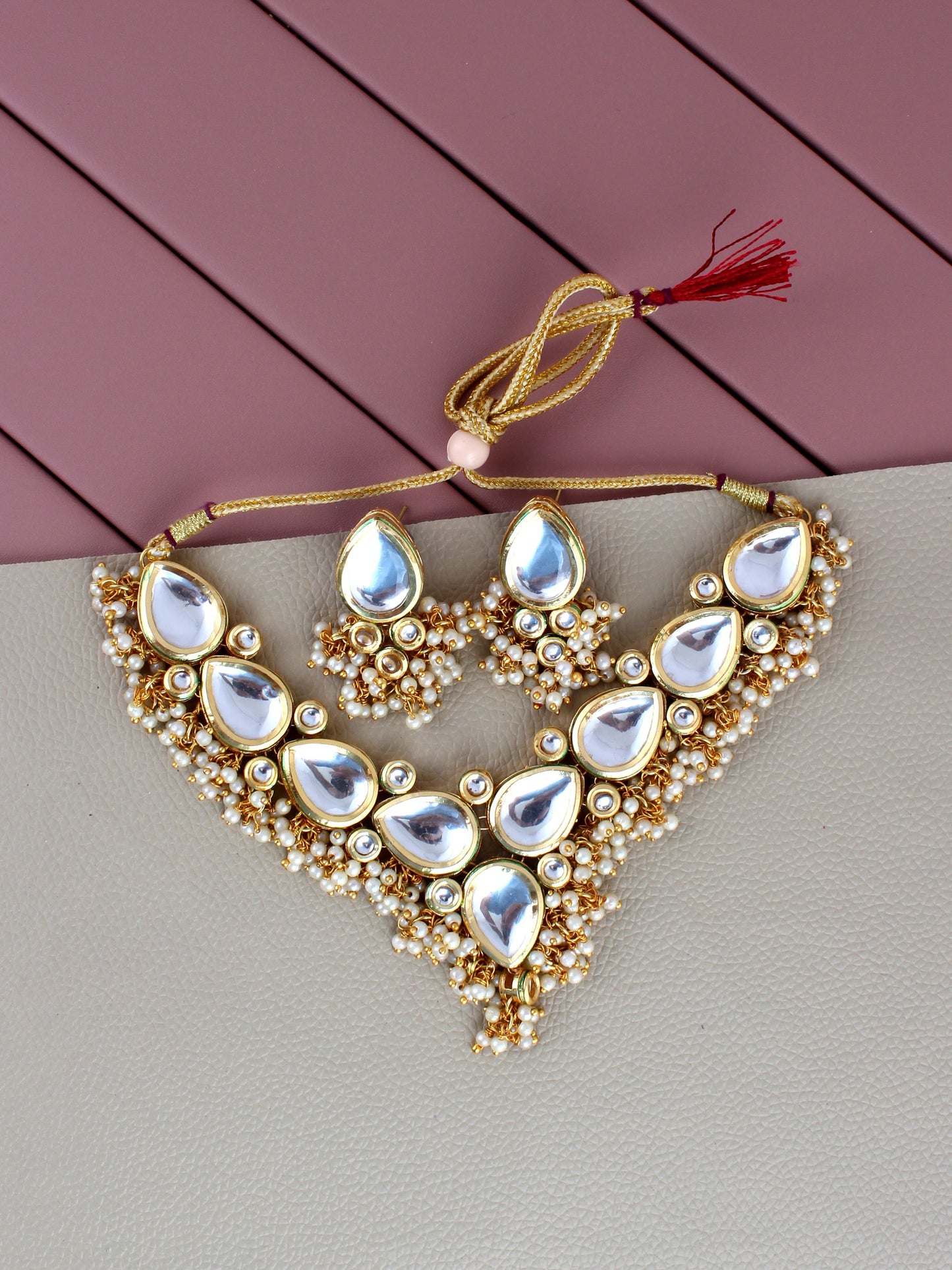 Kundan Choker Necklace set