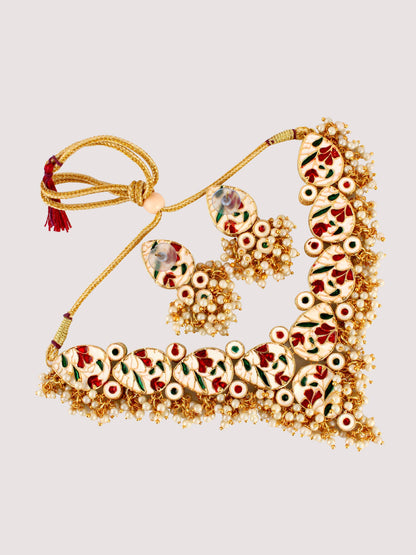 Kundan Choker Necklace set