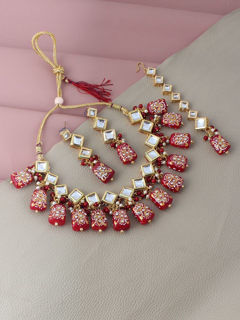 Kundan Choker Necklace set