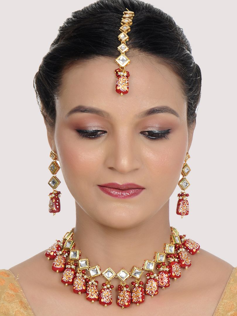 Kundan Choker Necklace set