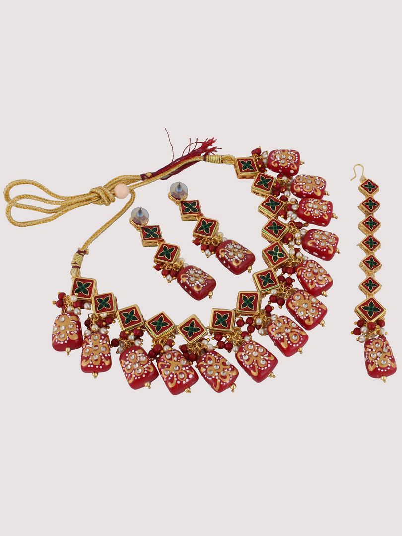 Kundan Choker Necklace set