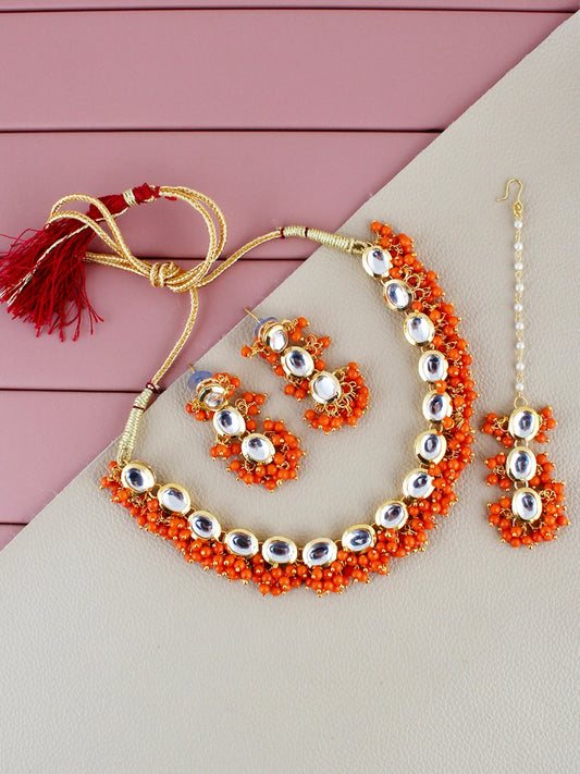 Kundan Choker Necklace set