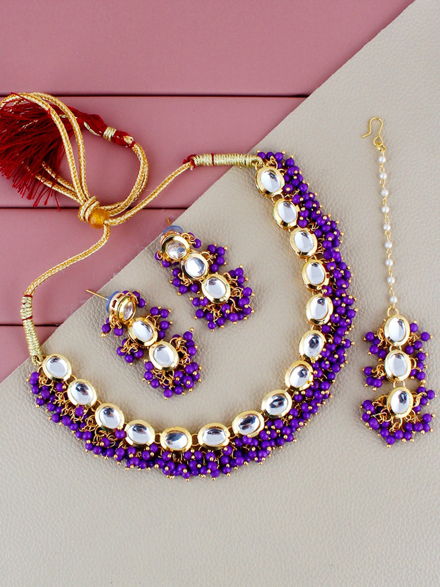 Kundan Choker Necklace set