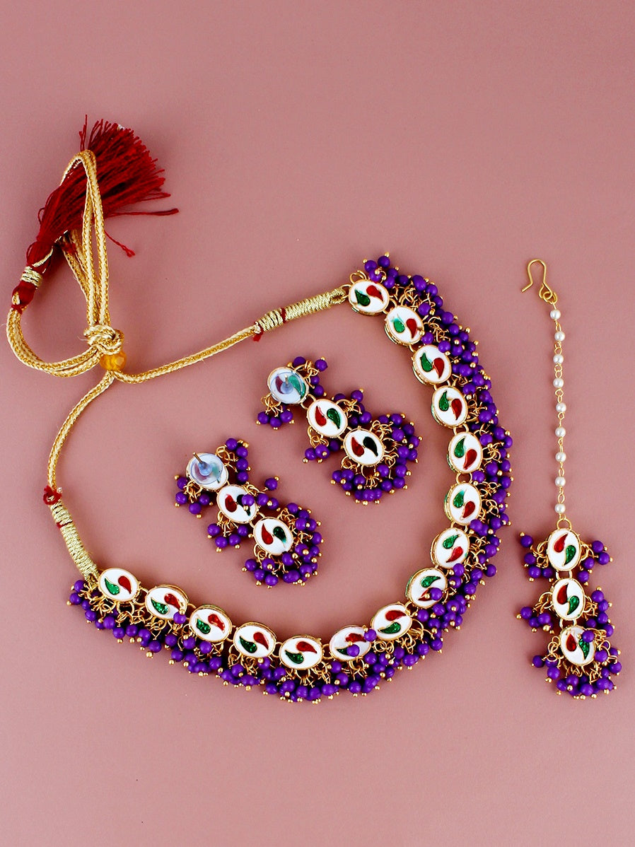 Kundan Choker Necklace set