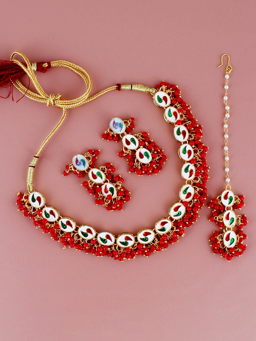 Kundan Choker Necklace set