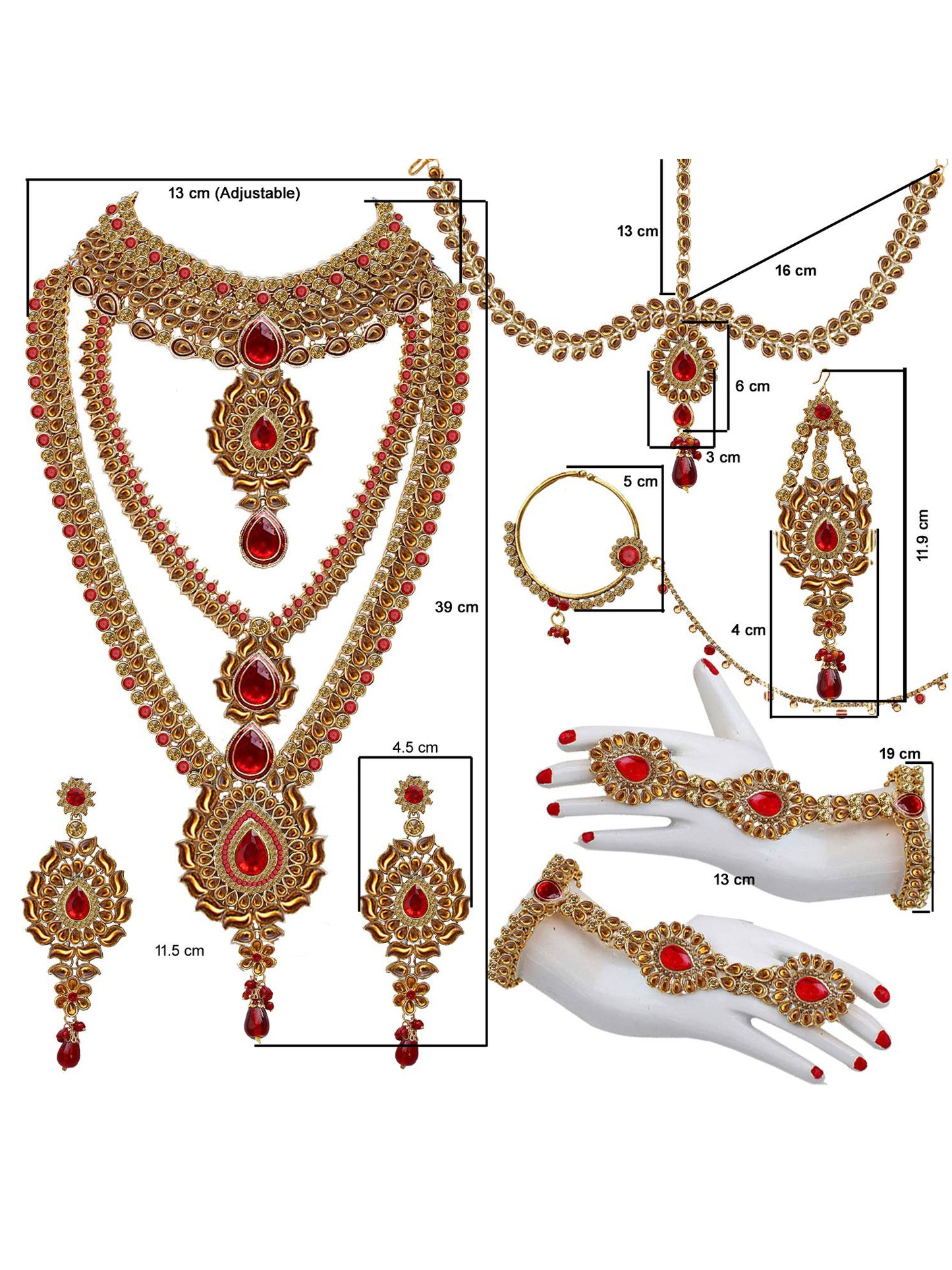 Traditional Kundan Bridal Set