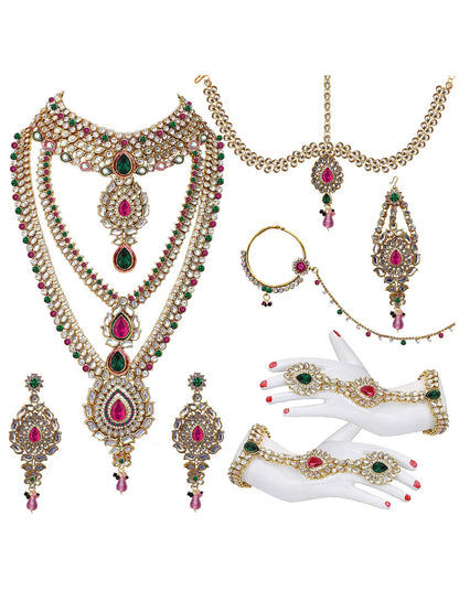 Traditional Kundan Bridal Set