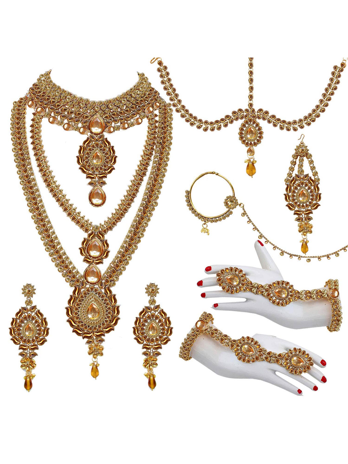 Traditional Kundan Bridal Set