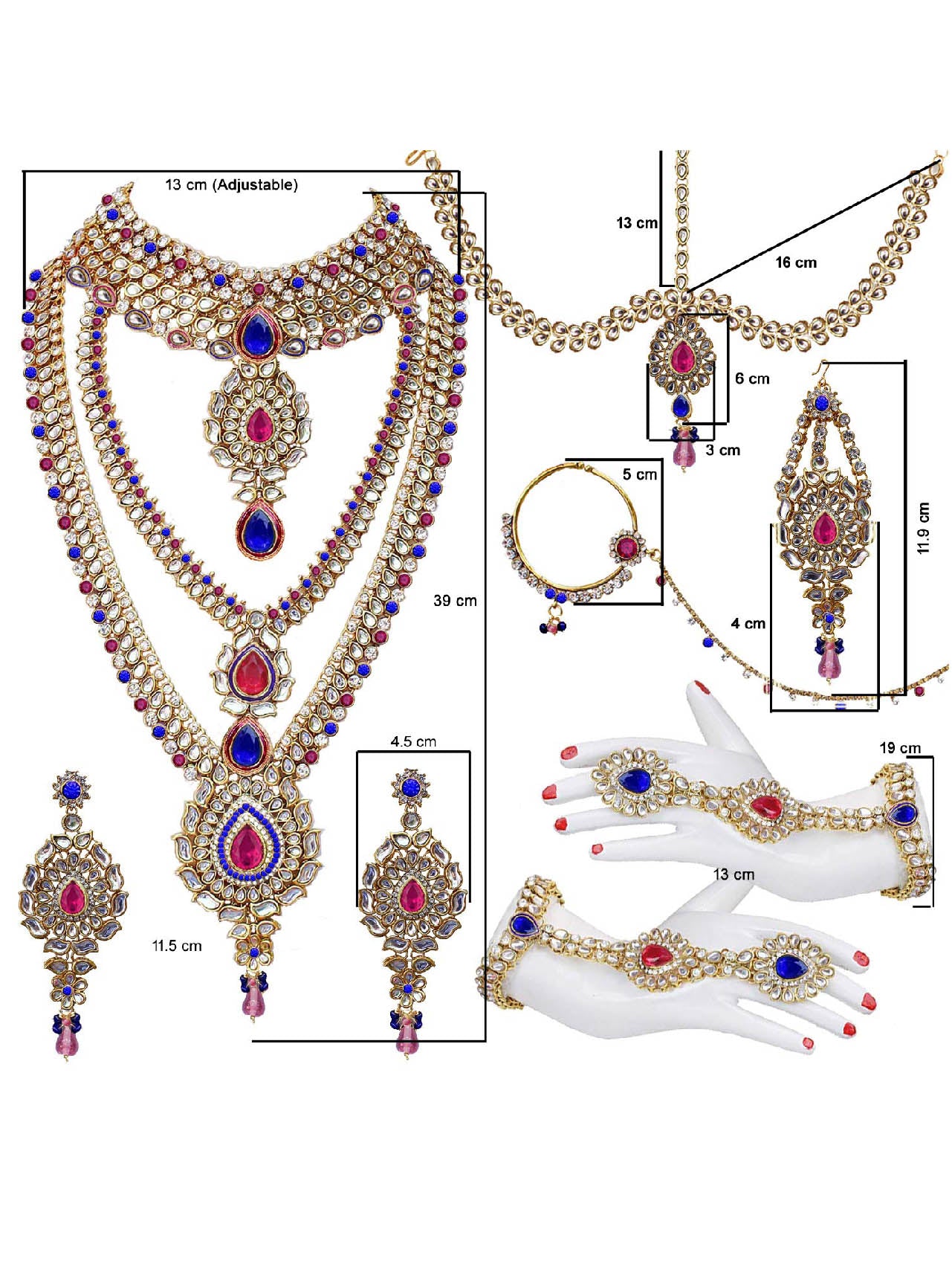 Traditional Kundan Bridal Set