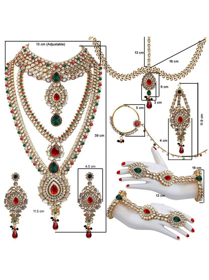 Traditional Kundan Bridal Set