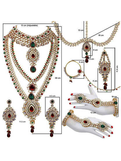 Traditional Kundan Bridal Set