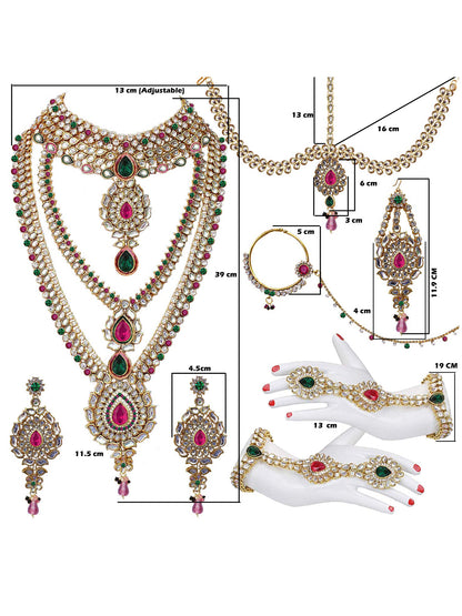 Traditional Kundan Bridal Set