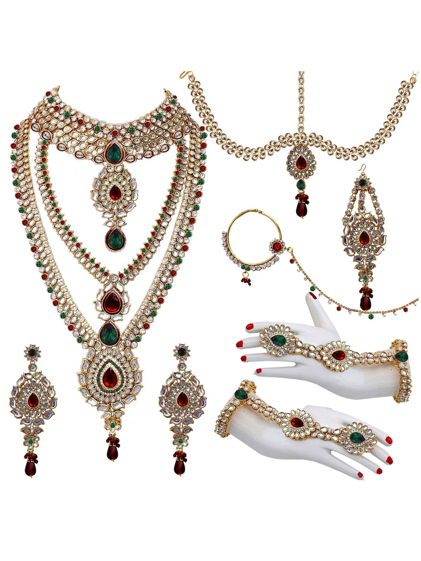 Traditional Kundan Bridal Set