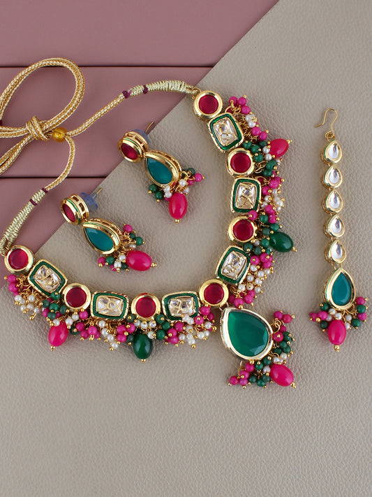 Kundan Choker Necklace set