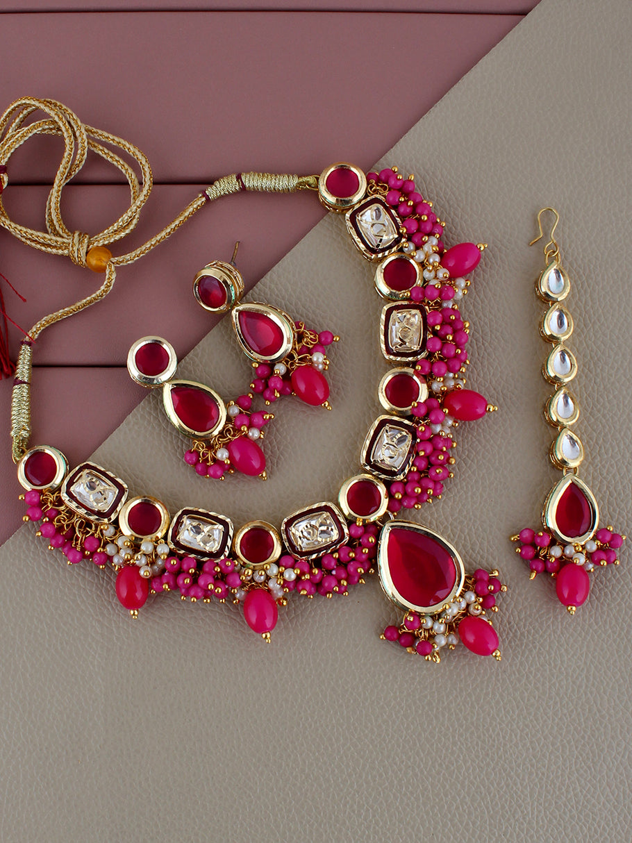 Kundan Choker Necklace set