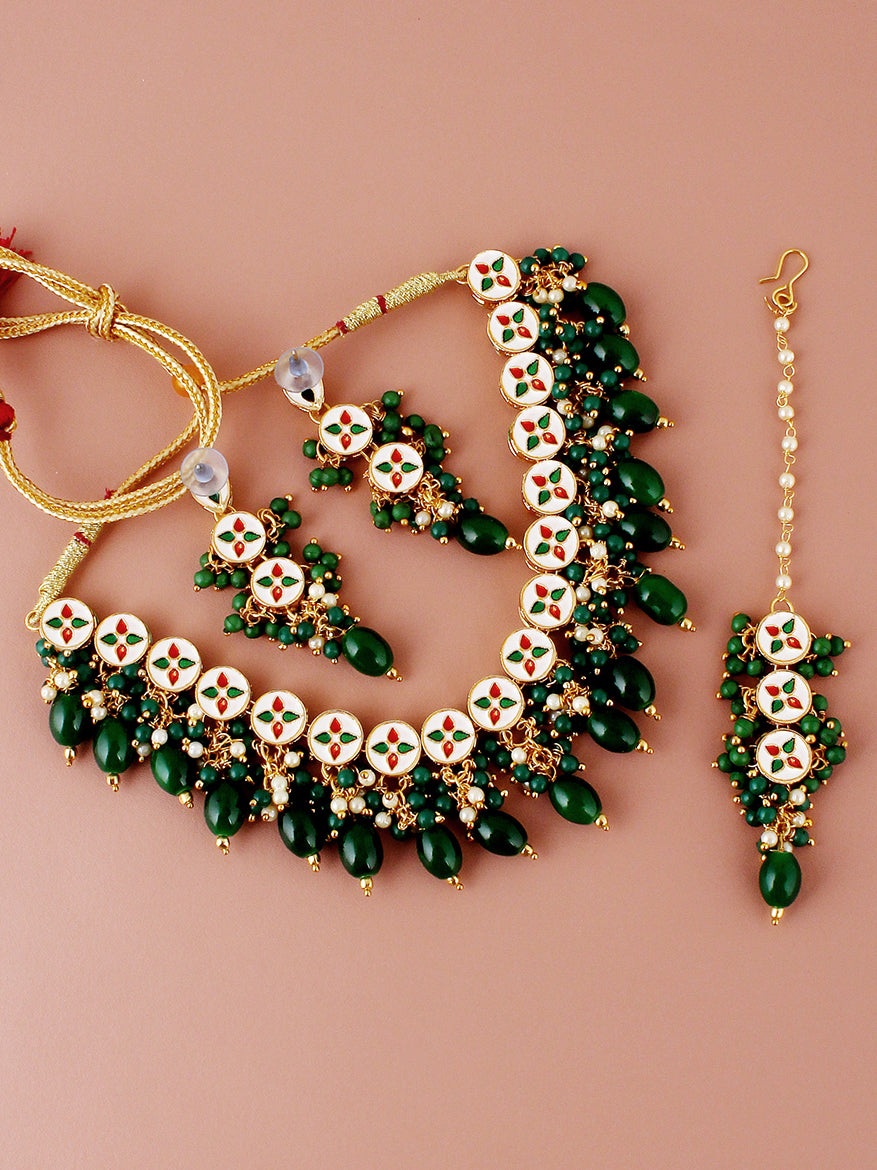 Kundan Choker Necklace set