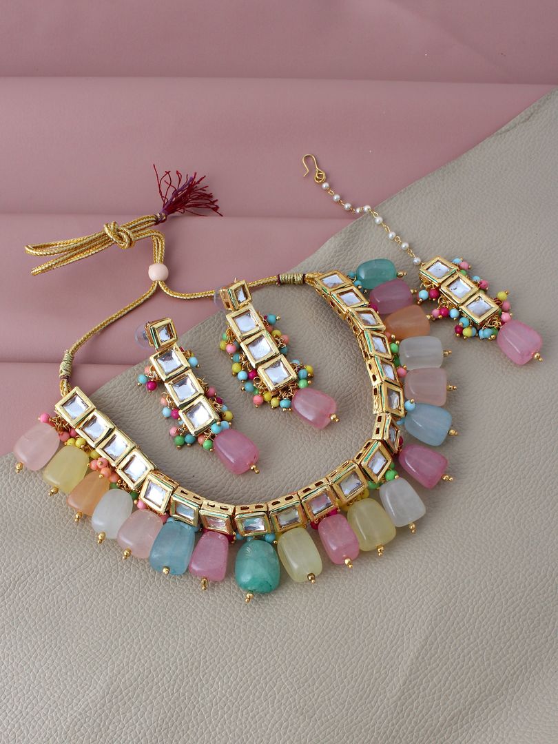 Kundan Choker Necklace set