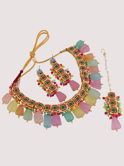 Kundan Choker Necklace set